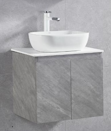 NOBEL PVC Basin Cabinet CPA-622B With Counter Top Basin